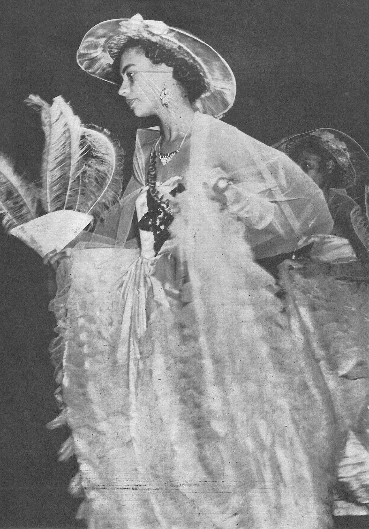 Desfile histórico da Mangueira em 1953